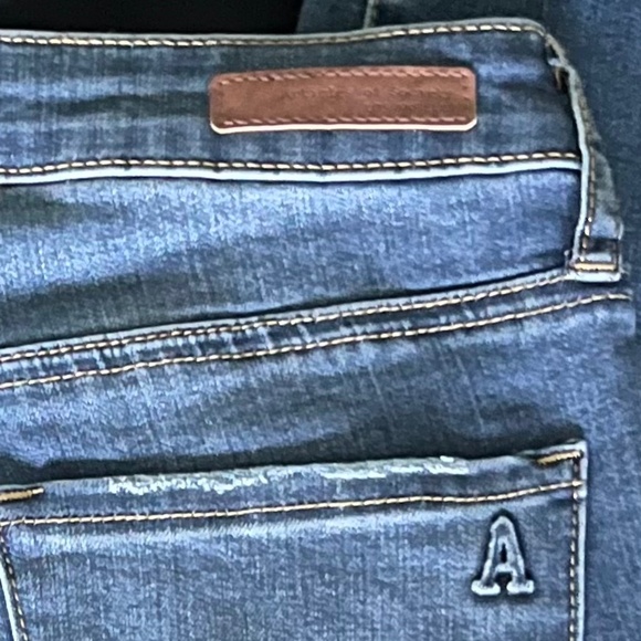 Articles of Society Skinny Jeans Ripped & Ragged Hem Size 26 NWT - Picture 4 of 11